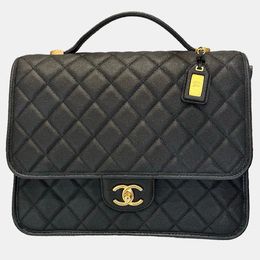 Chanel: Чёрный рюкзак 