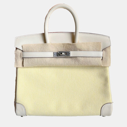 Hermes: Жёлтая сумка  Birkin 25