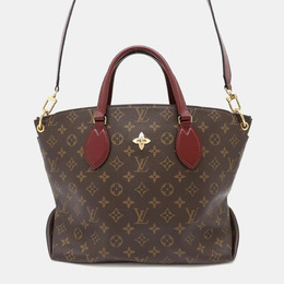Louis Vuitton: Сумка с цветочным принтом 