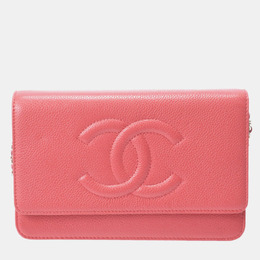 Chanel: Розовый кошелёк 
