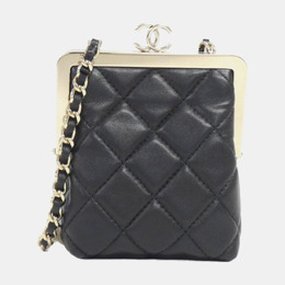 Chanel: Чёрный клатч 