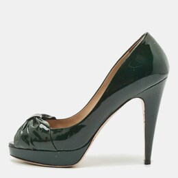 Valentino: Зелёные босоножки 