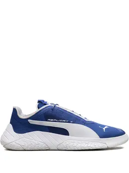PUMA: Голубые кроссовки 
