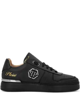 Philipp Plein: Чёрные кроссовки 