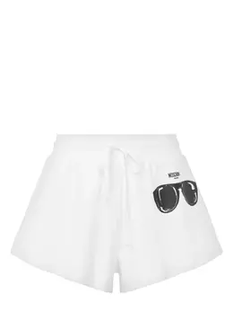 Moschino: Шорты с принтом 
