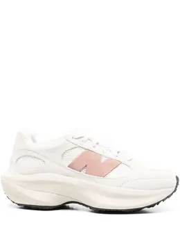 New Balance: Белые кроссовки 