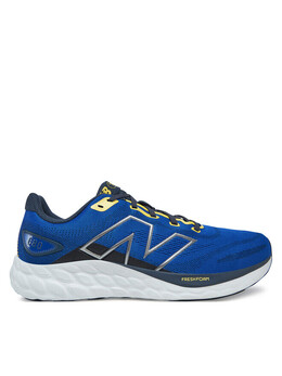 New Balance: Синие кроссовки 
