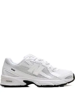 New Balance: Белые кроссовки 