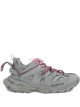 Balenciaga: Светлые кроссовки  Track