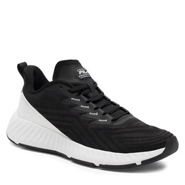 Fila: Чёрные кроссовки 