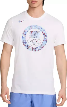 Nike: Белая футболка  Sportswear