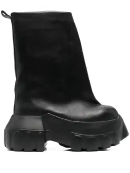 Rick Owens: Чёрные ботинки 
