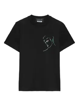 MSGM: Чёрная футболка 