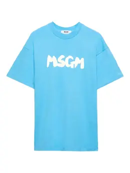 MSGM: Футболка с принтом 