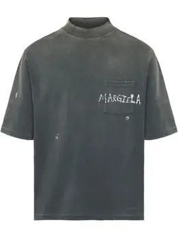 Maison Margiela: Футболка с принтом 