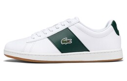Lacoste: Белые кроссовки 