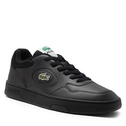 Lacoste: Чёрные кроссовки 