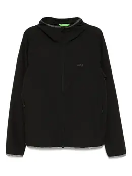 BOSS: Чёрная куртка 