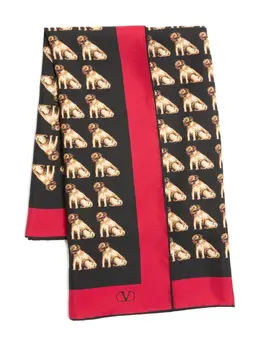 Valentino Garavani: Чёрный шарф 