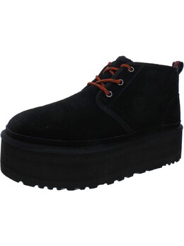 UGG: Чёрные ботинки 