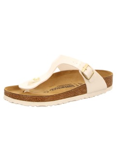 Birkenstock: Белые сабо 