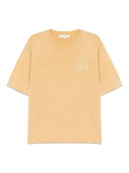 Maison Kitsuné: Жёлтая футболка 