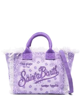 MC2 Saint Barth: Фиолетовая сумка-шоппер 