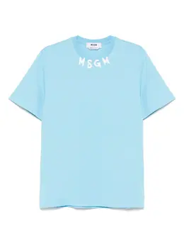 MSGM: Футболка с принтом 