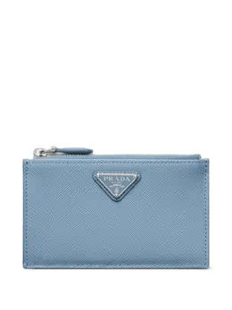 Prada: Голубой картхолдер 