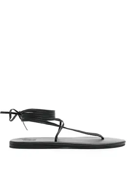 Ancient Greek Sandals: Чёрные сандалии 