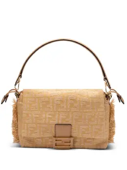 FENDI: Бежевая сумка  Zucca