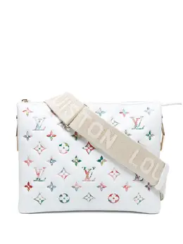 Louis Vuitton Pre-Owned: Белая сумка 