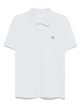 Maison Kitsuné: Синее поло 