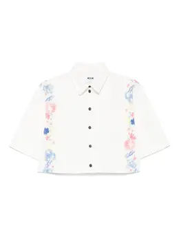 MSGM: Джинсовая рубашка 