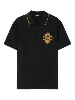 Versace: Чёрное поло  Baroque