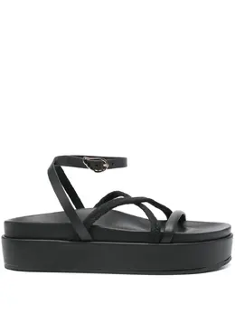 Ancient Greek Sandals: Чёрные сандалии 