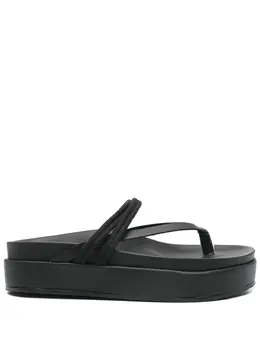 Ancient Greek Sandals: Чёрные сандалии 