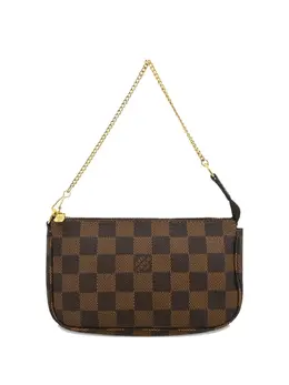 Louis Vuitton Pre-Owned: Коричневая сумка 