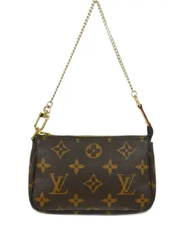 Louis Vuitton Pre-Owned: Коричневая сумка 