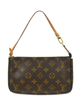 Louis Vuitton Pre-Owned: Коричневая сумка 