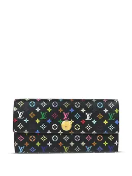 Louis Vuitton Pre-Owned: Многоцветный кошелёк 