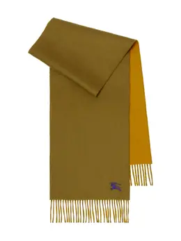 Burberry: Зелёный шарф 