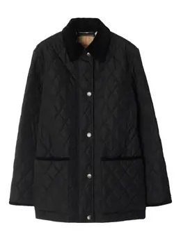 Burberry: Стёганые куртка 