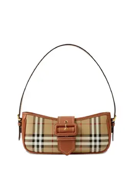 Burberry: Бежевая сумка  Vintage Check