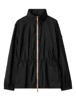 Burberry: Чёрная куртка 