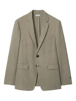 Burberry: Пиджаки из шерсти 