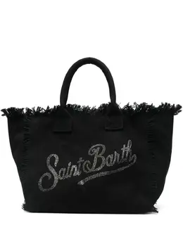 MC2 Saint Barth: Чёрная сумка-шоппер 
