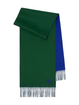 Burberry: Зелёный шарф 