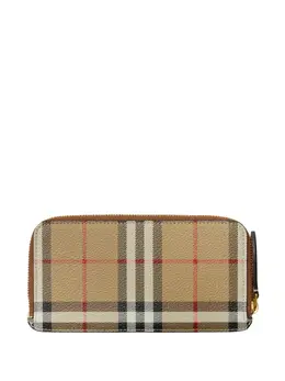 Burberry: Бежевый кошелёк  Vintage Check