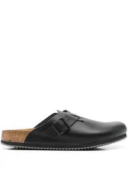 Birkenstock: Чёрные сандалии  Boston